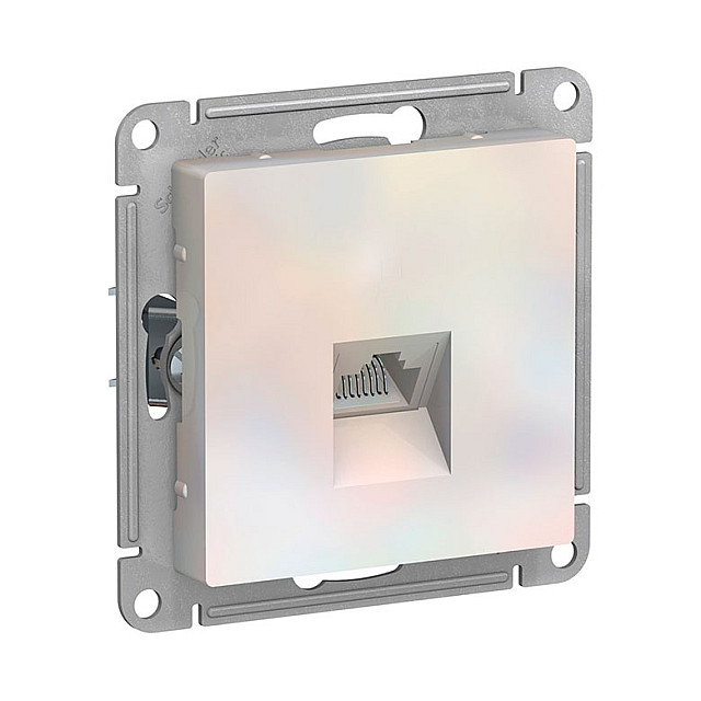 Розетка компьютерная Schneider Electric AtlasDesign ATN000483 RJ45 кат.5e жемчуг