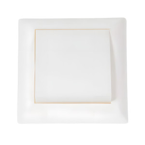 Выключатель Юпитер Эконом JP7411-01 1 клавиша белый