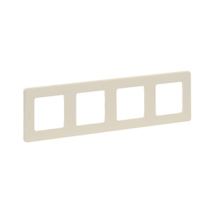 Рамка Legrand Inspiria 673961 4 поста слоновая кость