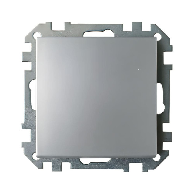 Выключатель Bylectrica Стиль С110-525 1 клавиша серебро