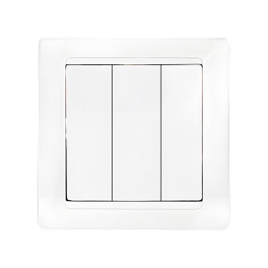 Выключатель Bylectrica Стиль С0510-805 3 клавиши cкрытый 10А белый