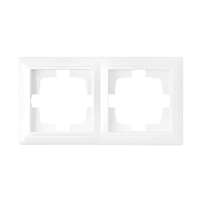 Рамка Bylectrica Стиль ЮЛИГ.735212.215 2-местная белая