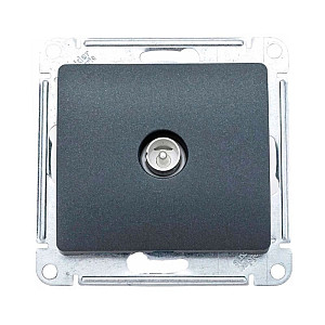 Розетка TV Schneider Electric Glossa GSL000793 антрацит