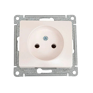 Розетка Schneider Electric Glossa GSL000641 без заземления перламутр