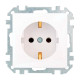 Розетка Bylectrica Стиль РС16-525 1 место с заземлением белая