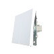 Выключатель Lezard Zima 704-0288-101QC 2 клавиши безвинтовой зажим/клемма белый