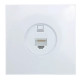 Розетка компьютерная Lezard Zima 704-0288-139 1 гнездо белый