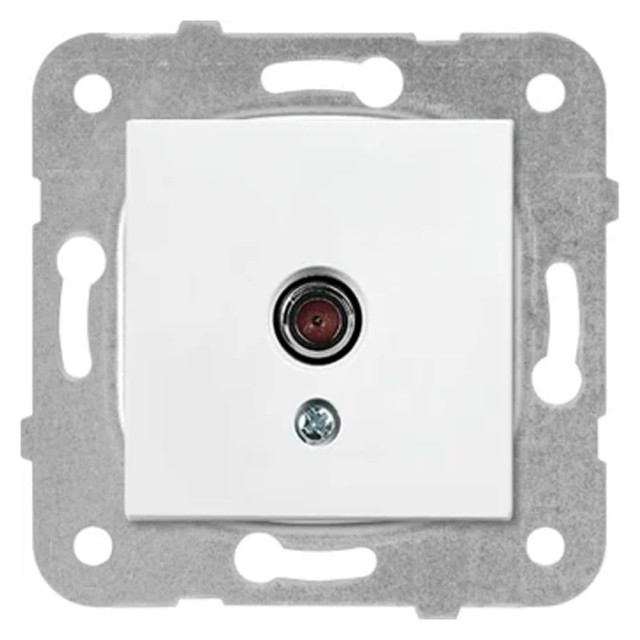Розетка TV Viko Karre 90964610 1 гнездо белая