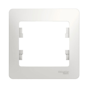 Рамка Schneider Electric Glossa GSL000101 1 пост белый