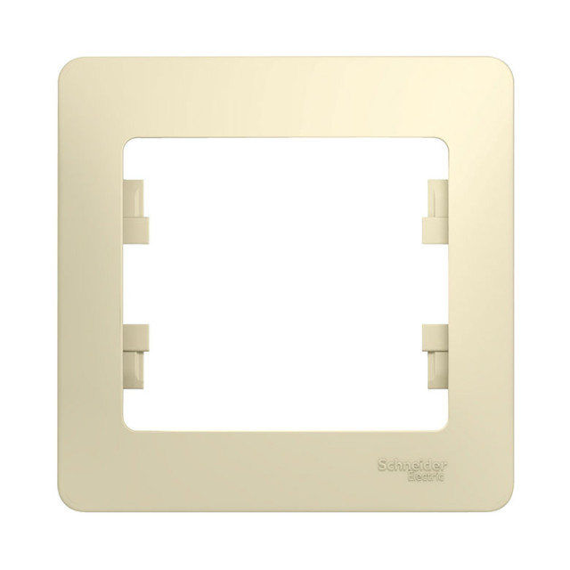 Рамка Schneider Electric Glossa GSL000201 1 пост бежевый