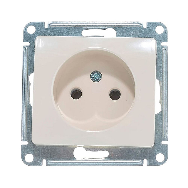 Розетка Schneider Electric Glossa GSL000241 без заземления бежевый
