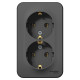 Розетка Schneider Electric Blanca BLNRA010216 с заземлением антрацит