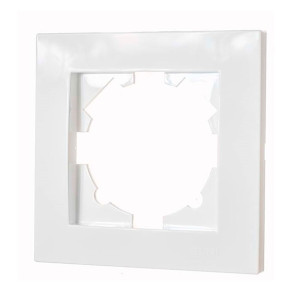 Рамка EL-BI Vega 510-015600-271 1 пост белоснежная