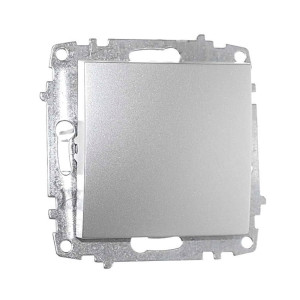 Выключатель EL-BI Zena-Vega 609-011000-200 1 клавиша серебро