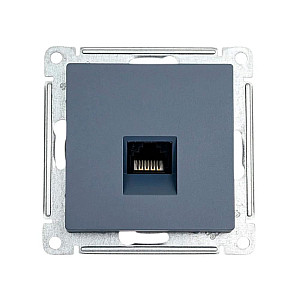 Розетка телефонная Schneider Electric AtlasDesign ATN000781 RJ11 грифель