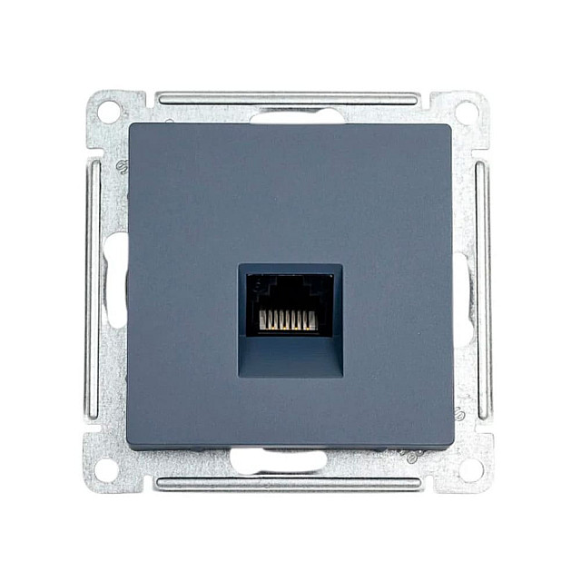Розетка телефонная Schneider Electric AtlasDesign ATN000781 RJ11 грифель
