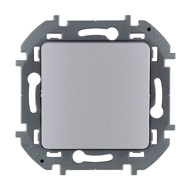Выключатель Legrand Inspiria 673602 алюминий