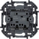 Выключатель двухклавишный Legrand Inspiria 673623 антрацит