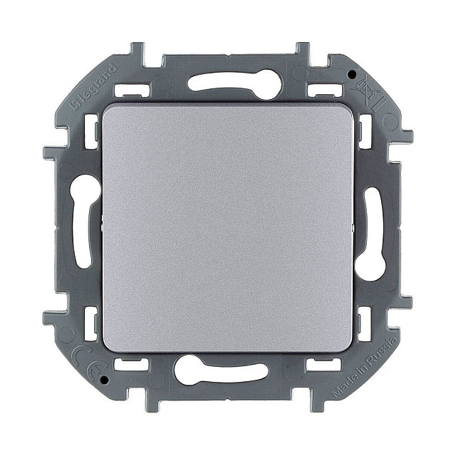 Выключатель промежуточный Legrand Inspiria 673682 алюминий