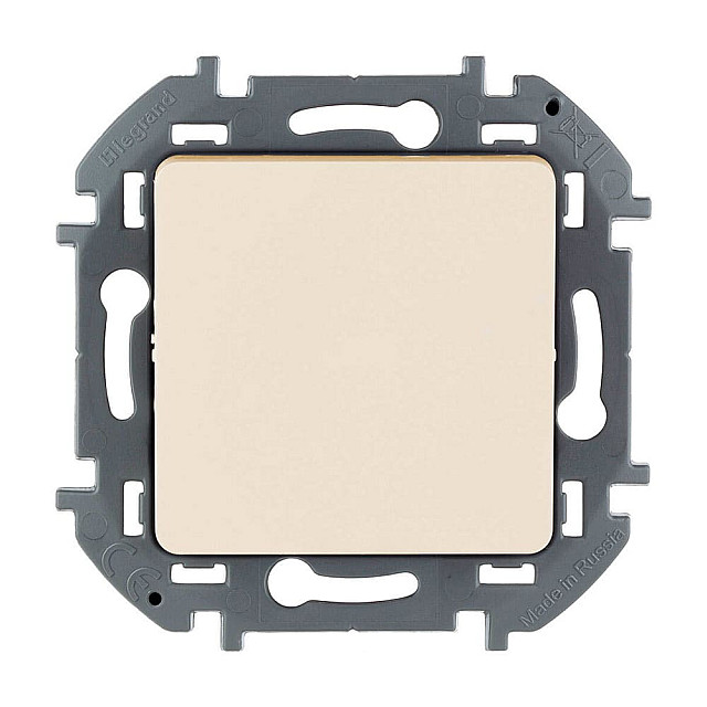 Выключатель промежуточный Legrand Inspiria 673681 1 клавиша слоновая кость