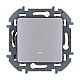 Выключатель Legrand Inspiria 673612 с подсветкой алюминий