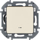 Выключатель Legrand Inspiria с подсветкой 673611 слоновая кость