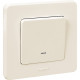 Выключатель Legrand Inspiria с подсветкой 673611 слоновая кость