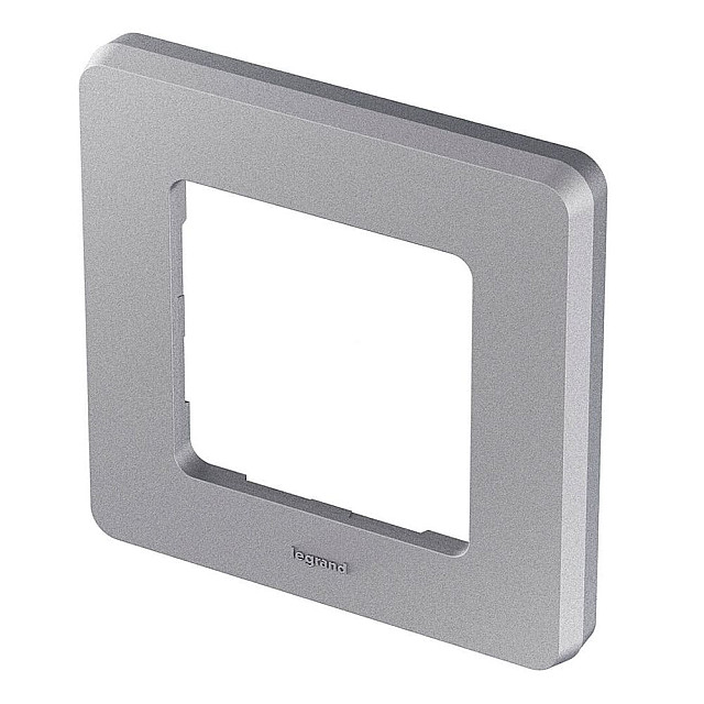 Рамка Legrand Inspiria 673932 1 пост алюминий