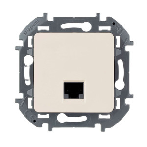 Розетка Legrand Inspiria 673826 1*RJ-45 UTP CAT5E слоновая кость