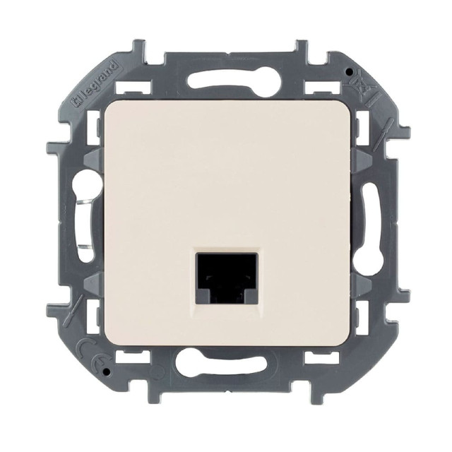 Розетка Legrand Inspiria 673826 1*RJ-45 UTP CAT5E слоновая кость