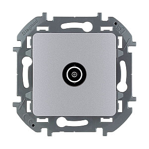 Розетка TV Legrand Inspiria 673852 звезда 1.5дБ алюминий