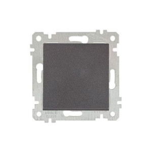 Выключатель Mutlusan Rita 2200-401-0195 1 клавиша 10А дымчатый