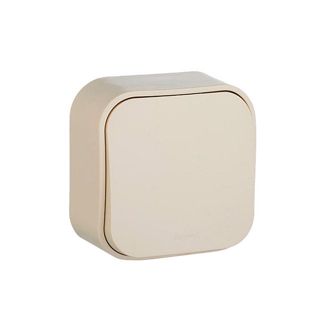 Выключатель Legrand Quteo 782230 1 клавиша слоновая кость