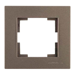 Рамка Mutlusan Rita 2220-800-1195 1 пост дымчатый