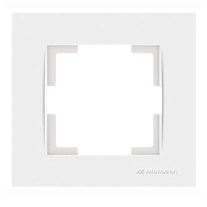 Рамка Mutlusan Rita 2220-800-1101 1 пост белая