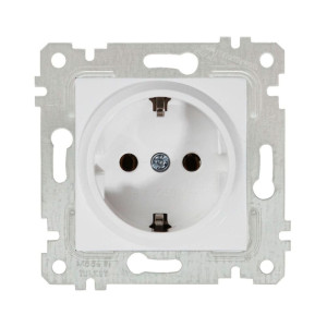 Розетка Mutlusan Rita 2200-601-0201 2Р белая