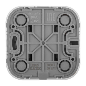 Выключатель Leiden Electric Bailly 806001 1 клавиша белый