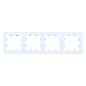 Рамка Schneider Electric AtlasDesign 4 поста белый