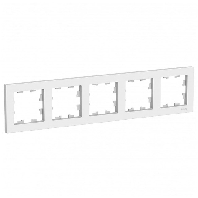 Рамка Schneider Electric AtlasDesign ATN220105 5 постов белый