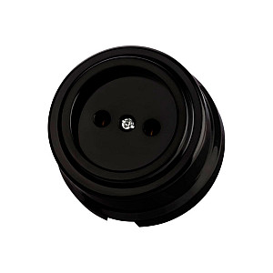 Розетка TDM Electric Виви SQ1820-1211 2П 10А 250В черная