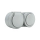 Блок Ovivo Xone 406-240000-923 выключатель 1 клавиша + розетка с заземлением с крышкой серый