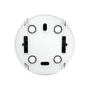 Выключатель Ovivo Xone 406-010000-200 1 клавиша белый