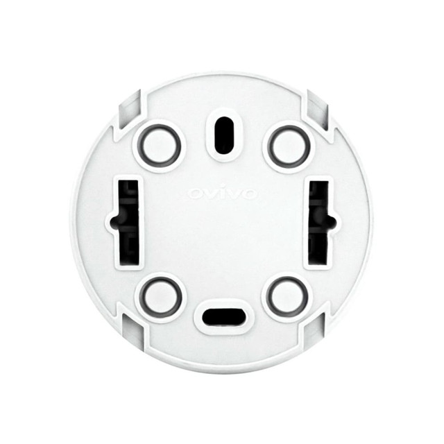 Выключатель Ovivo Xone 406-010000-200 1 клавиша белый