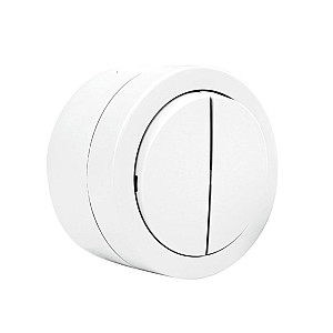 Выключатель Ovivo Xone 406-010000-202 2 клавиши белый