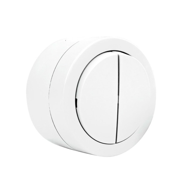Выключатель Ovivo Xone 406-010000-202 2 клавиши белый