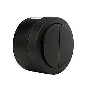 Выключатель Ovivo Xone 406-250000-202 2 клавиши черный