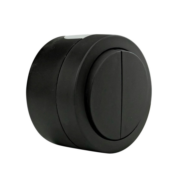 Выключатель Ovivo Xone 406-250000-202 2 клавиши черный