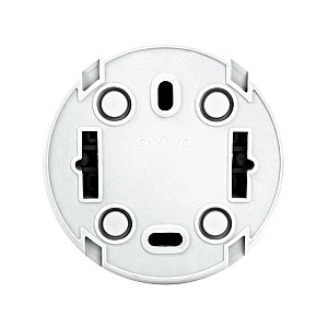 Розетка Ovivo Xone 406-010000-215 без заземления белая