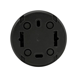 Розетка Ovivo Xone 406-250000-215 без заземления черная