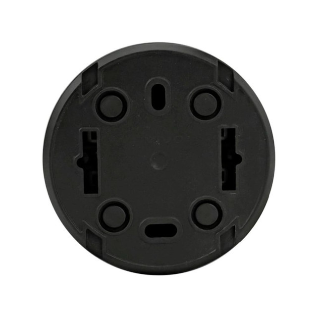 Розетка Ovivo Xone 406-250000-215 без заземления черная